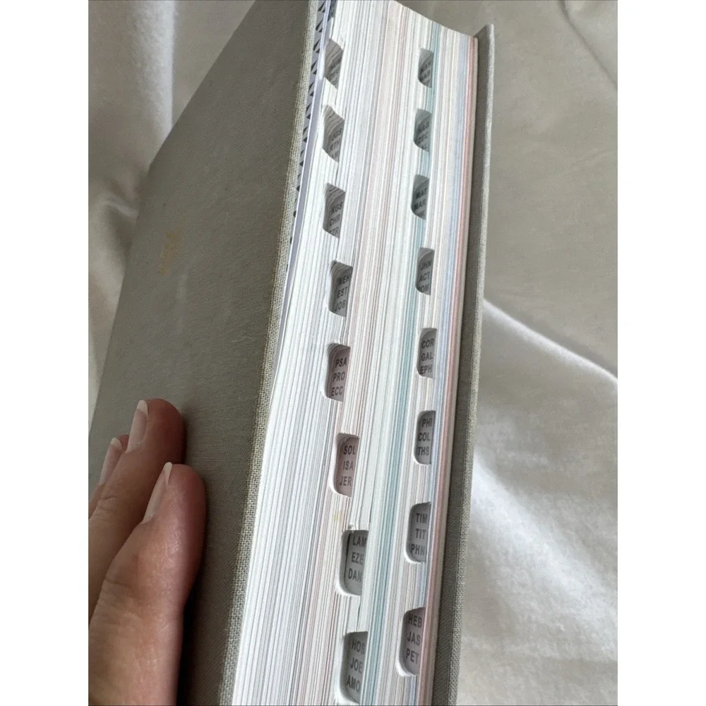 She Reads Truth Bible Raechel Myers 2017 HC Holman CSB Gray Linen Indexed
